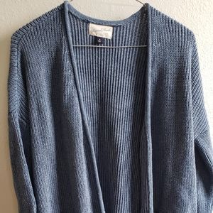 Universal thread blue cardigan